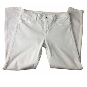 DL 1961 Margaux White Jeans 28